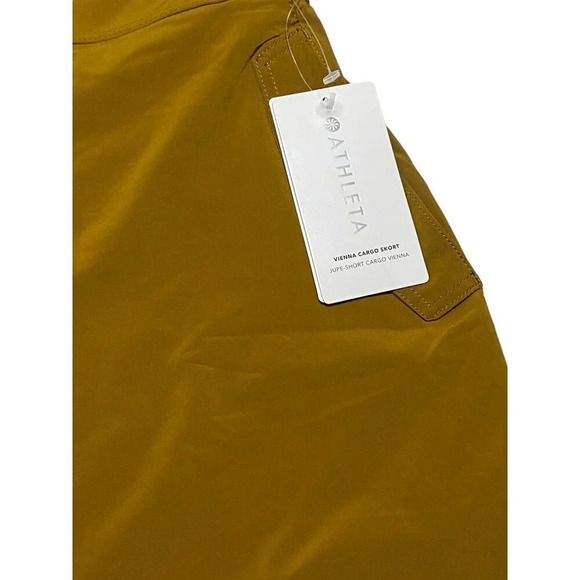 NWT Athleta Vienna Cargo Skort June Short Cargo Vienna-sz 10 - Picture 9 of 11